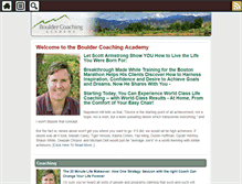 Tablet Screenshot of bouldercoachingacademy.com
